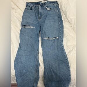 Abercrombie & Fitch Blue High Rise Jeans